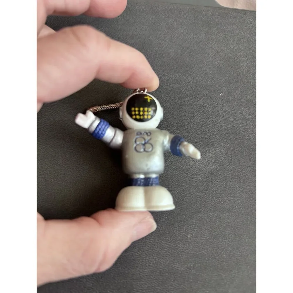 Vintage Promo Key Ring‎ Expo 86 Keychain Ernie ANCIEN Porte Dash Cles 2724